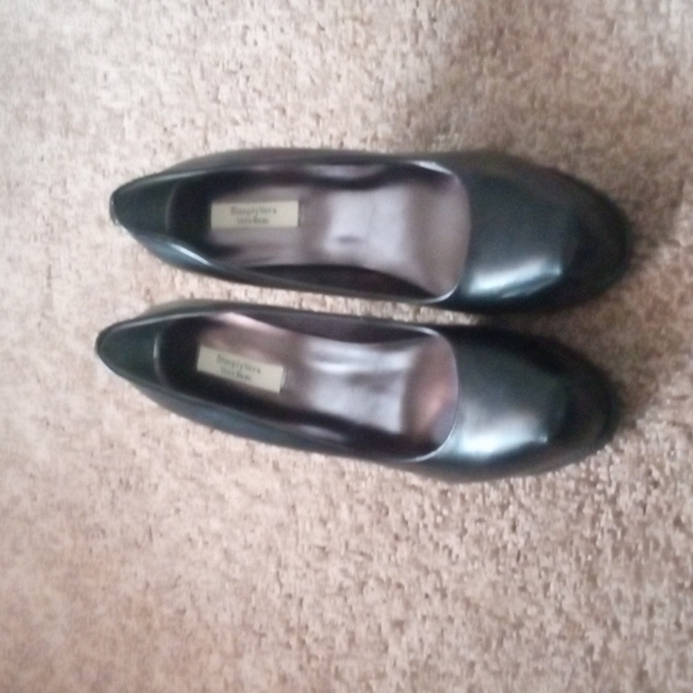 High heel platform pumps. Size 9